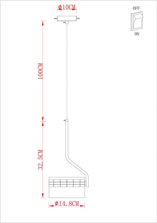 Подвесной светодиодный светильник Arte Lamp Mosaic A2094SP-1BK