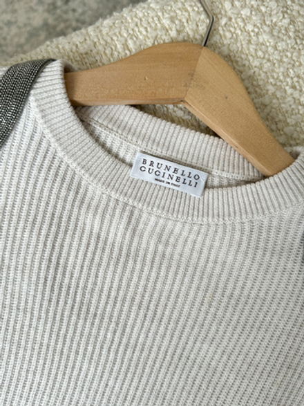Хлопковый джемпер Brunello Cucinelli, 116