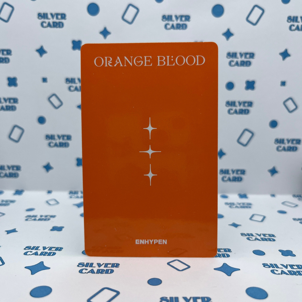 Фотокарта ENHYPEN - ORANGE BLOOD (Weverse ver. | Джей)