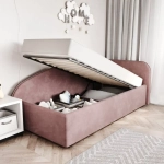 Кровать Элис 90х200 Терракотовый Правый Угол