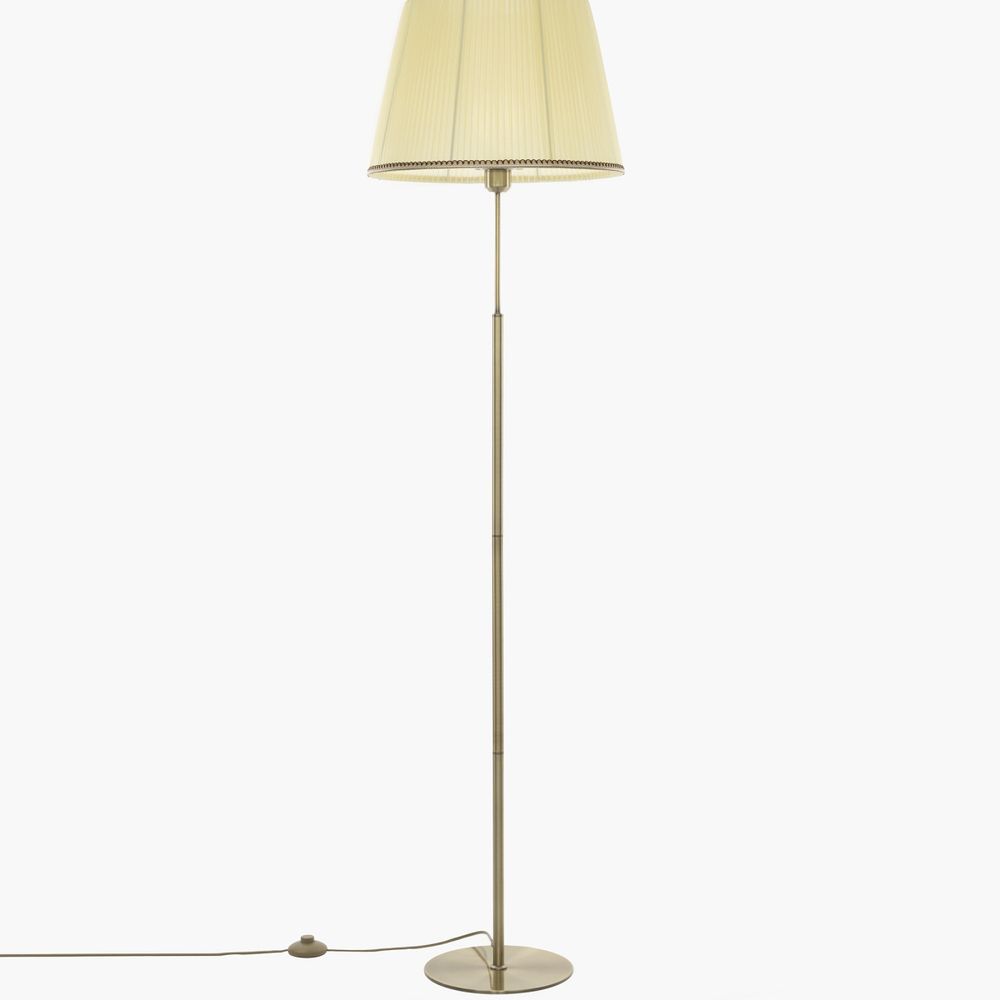 Citilux Линц CL402983 Торшер бронза с кремовым абажуром