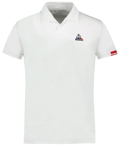 Мужское теннисное поло Le Coq Heritage Polo No.1 FW22 - optical white