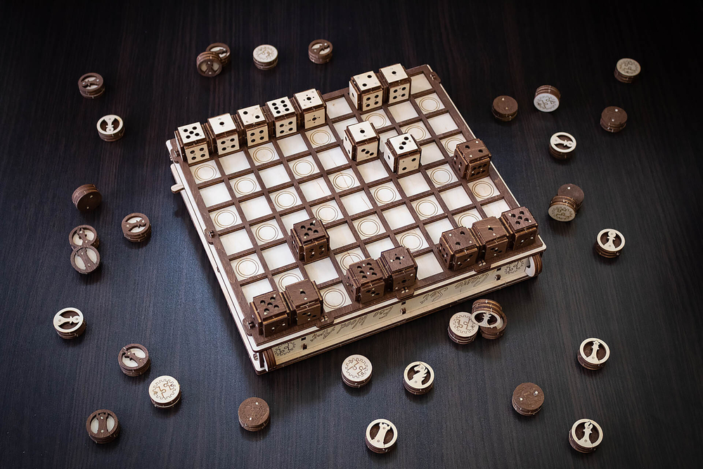 Конструктор деревянный 3D EWA Gameset Игровой набор