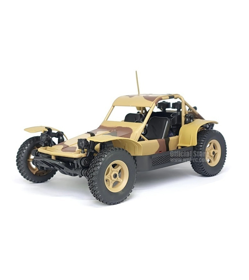 Радиоуправляемая машина WPL багги WP-14 (желтая) 4WD 2.4G 1/16 RTR