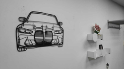 Панно автомобиль  "BMW"