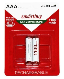Аккумулятор Smartbuy R03 1100 mAh блистер. (Цена за 2шт)