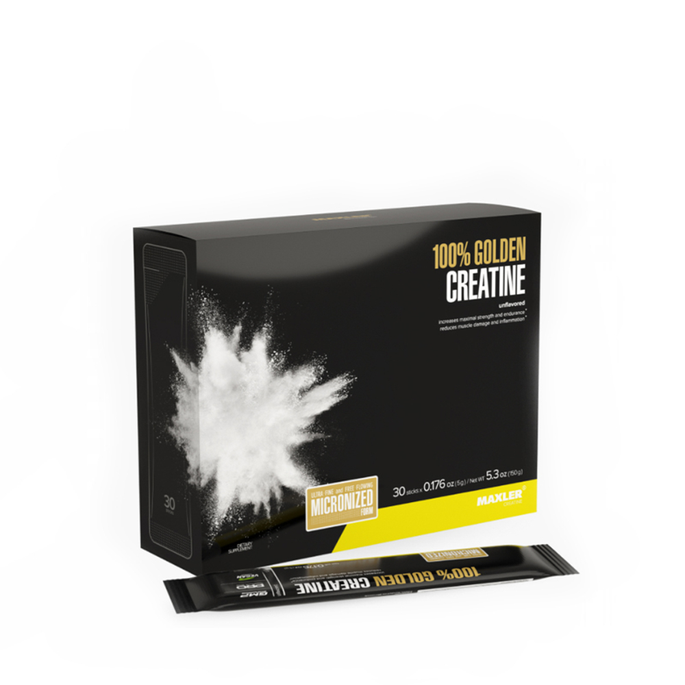 БАД 100% МИКРОНИЗИРОВАННЫЙ КРЕАТИН 30x5 г (Maxler)