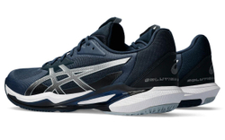 Теннисные кроссовки Asics Solution Speed FF 3 - french blue/pure silver - Blue Silver