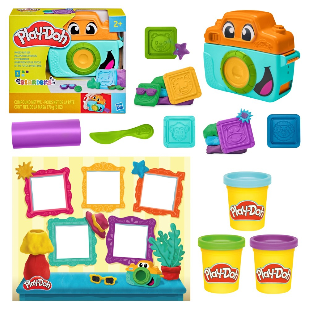 Hasbro G0502 — Набор с пластилином Play-Doh Креативный фотоаппарат G0502 — фото 1
