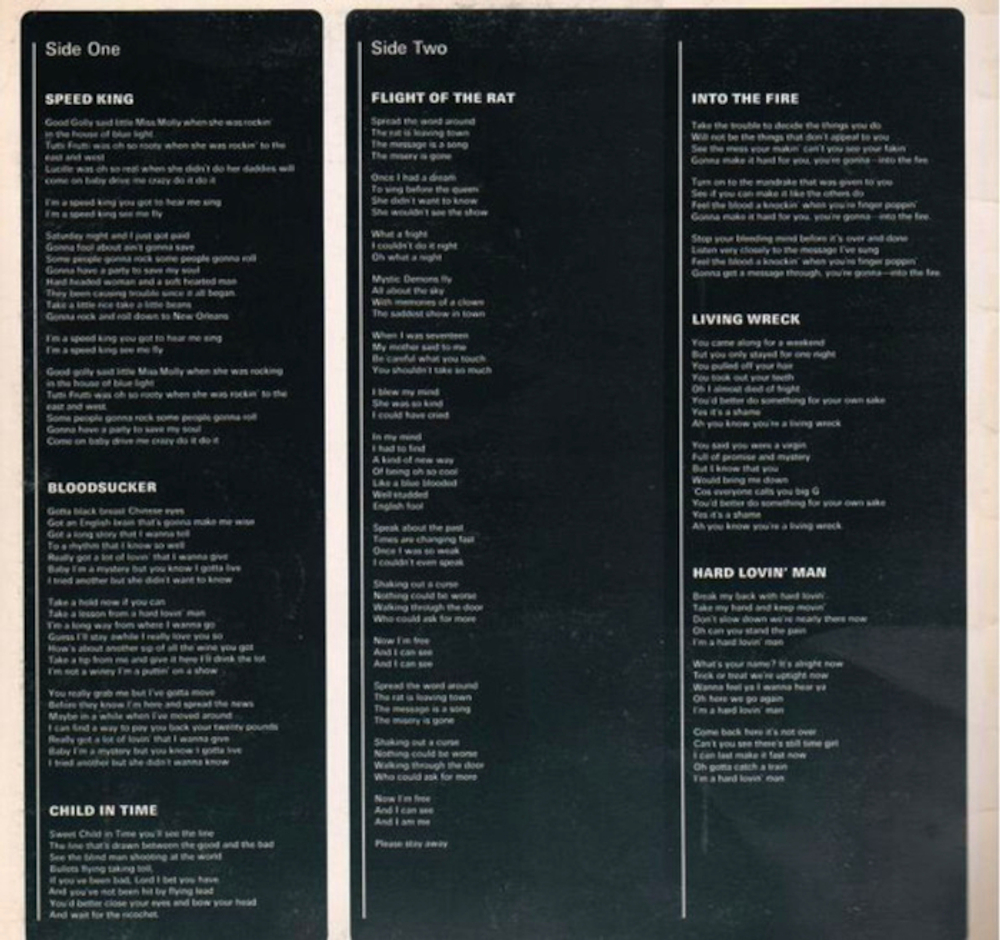 Deep Purple / In Rock (LP)