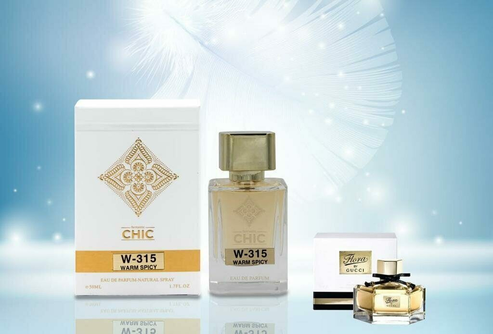 Стойкий парфюм Chic W-315 Warm Spicy edp for women 50 ml. (Gucci Flora by Gucci edp)
