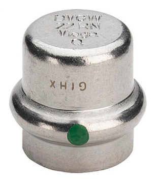 Заглушка пресс Viega Sanpress Inox 22 мм. с SC-Contur нерж. сталь (серия 2356) арт. 452872