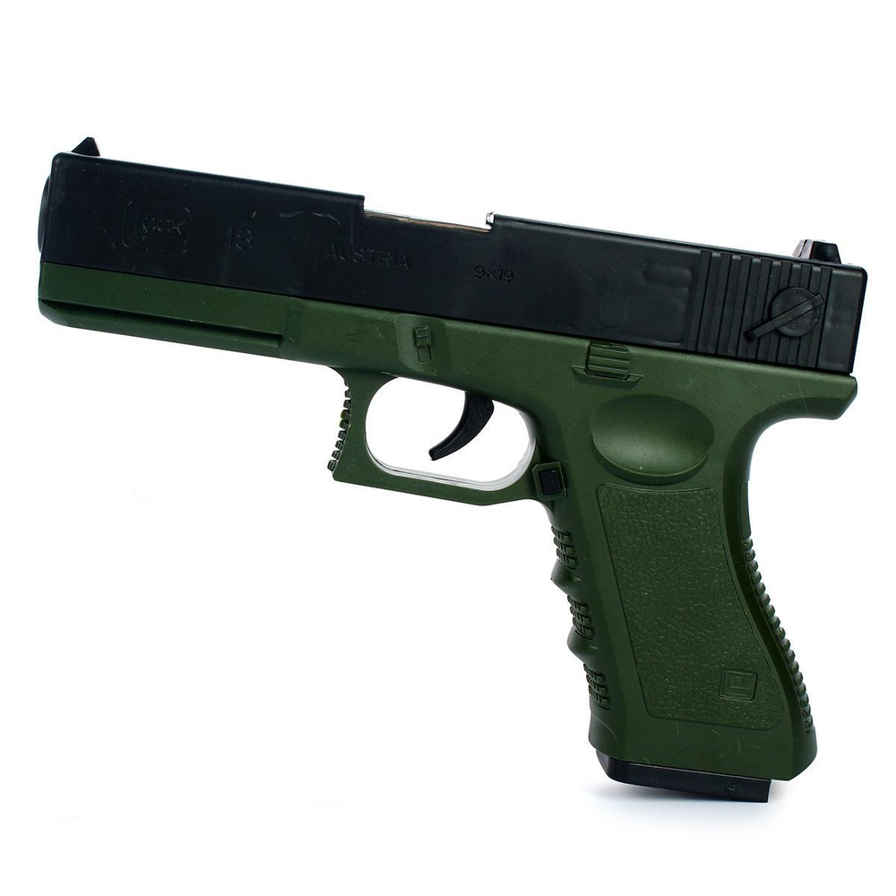 Пистолет с мягк.пулями, коробка 998-21