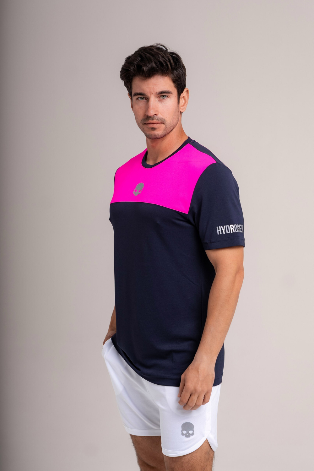 Мужская футболка HYDROGEN BLOCK COLOR TECH T-SHIRT (TT0002)