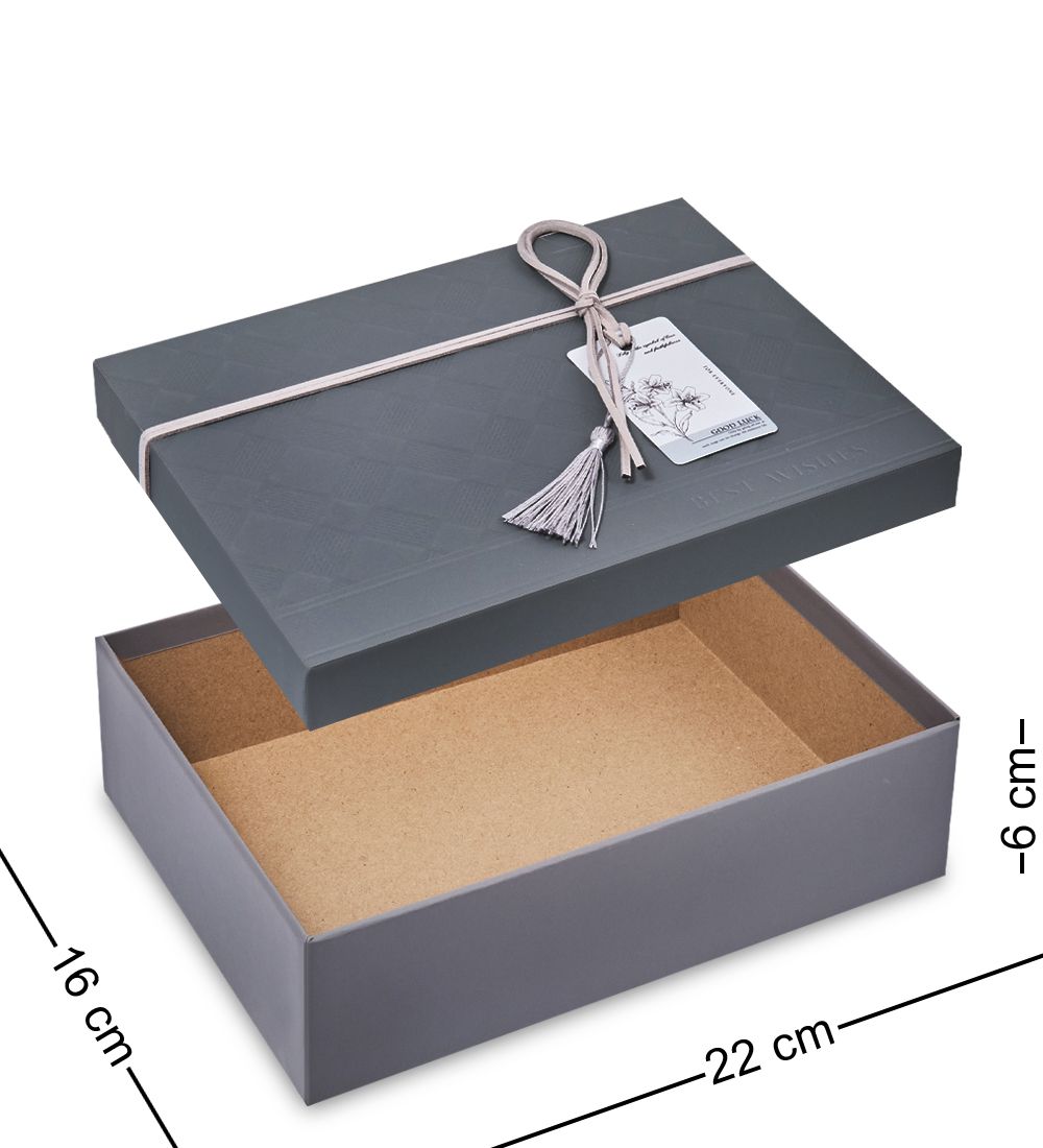 WF-178-B Набор коробок из 3 шт, серый