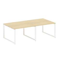 Метал Систем Переговорный стол (2 столешницы) на О-образном м/к БО.ПРГ-2.2