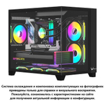 Корпус Formula V Line Crystal Z9M Black, mATX, без БП
