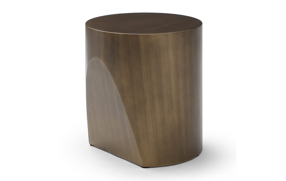 Стол журнальный CT6105-3I (D45) матовая бронза/металл