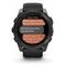 Умные часы Garmin Fenix 8, 51 мм, AMOLED, Sapphire Carbon Gray DLC Titanium with Black/Pebble Gray Silicone