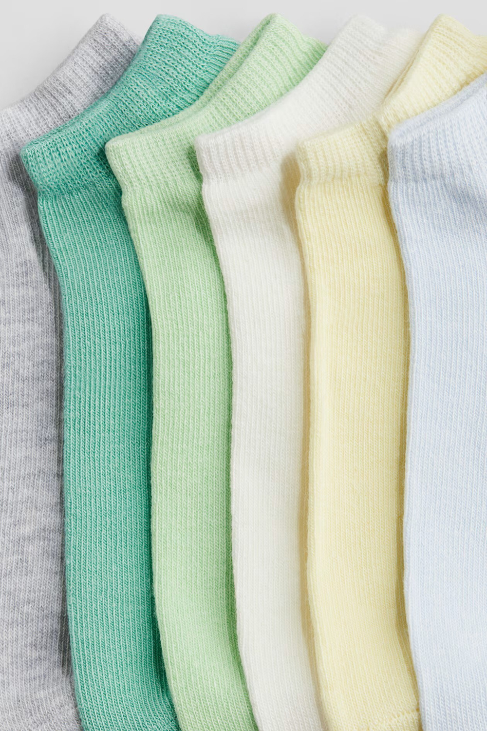 H&M Набор из 10 пар носков, зеленый