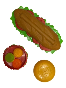 Мармелад с игрушкой Хот-Дог и Бургер 28 г * 5 шт