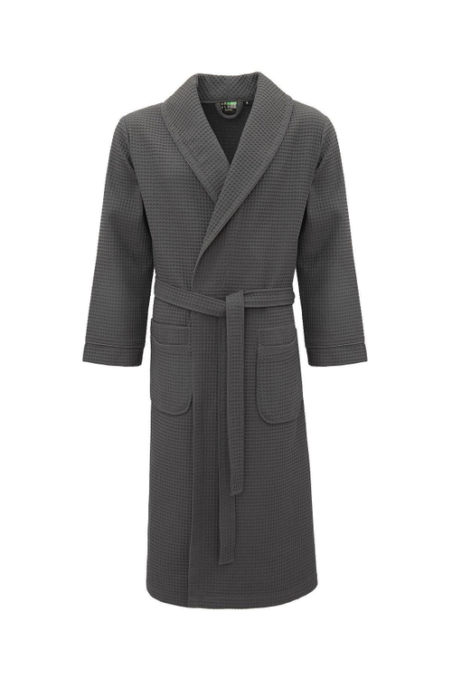 Вафельный халат GreenBlack