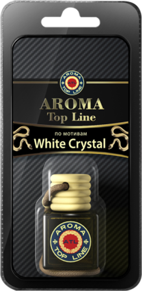 Aroma Top Line Ароматизатор в стеклянном флаконе White Crystal