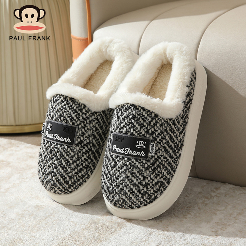 Домашние тапочки Paul Frank Christmas (Black)