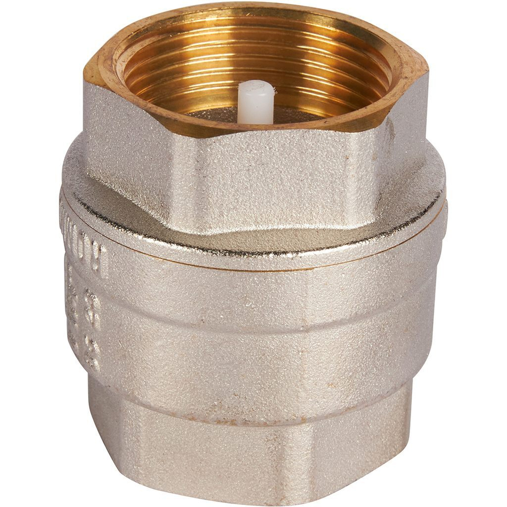 ROMMER Обратный клапан 1 1/4" пружинный муфтовый с пластиковым седлом