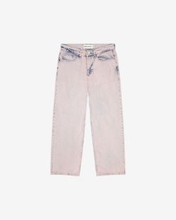 Джинсы Loose Fit лиловые