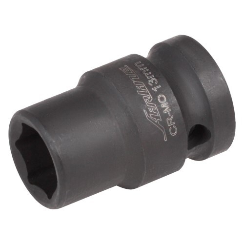 Головка ударная 13 мм торцевая 1/2 DR шестигранная (AIRLINE)