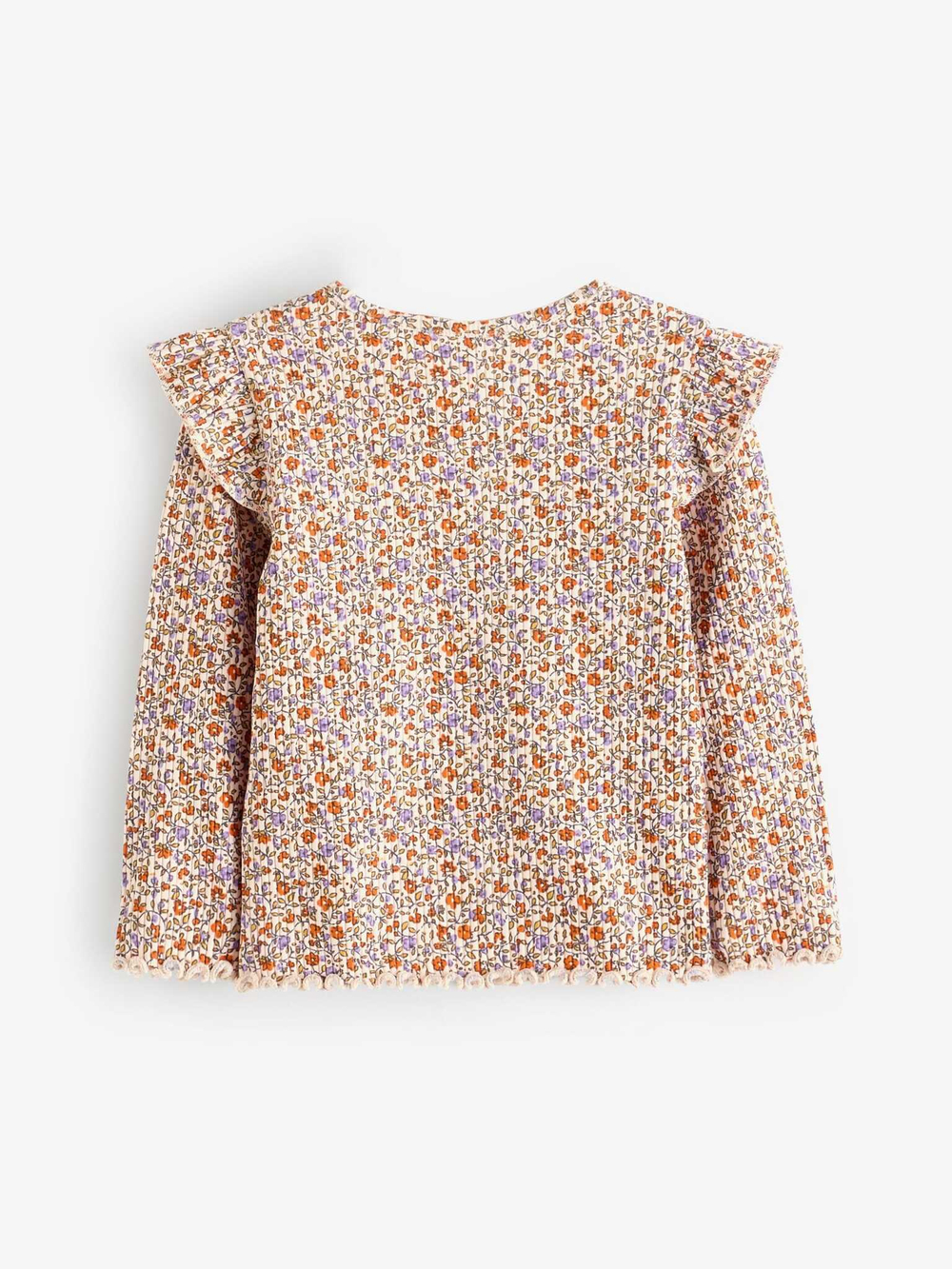 Лонгслив для девочки Next 168-466, Бежевый