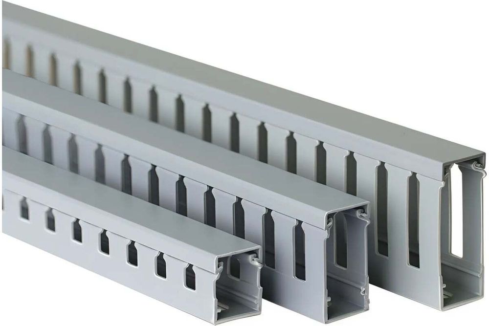 Короб перфорированный, серый RL75 15х60 DKC