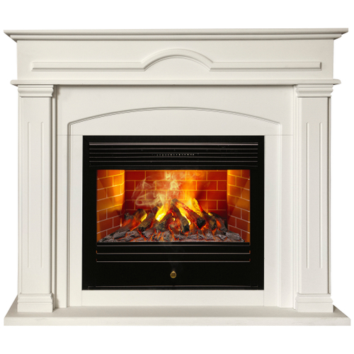 Каминокомплект Real Flame Mirra 26 WT с очагом 3D Novara