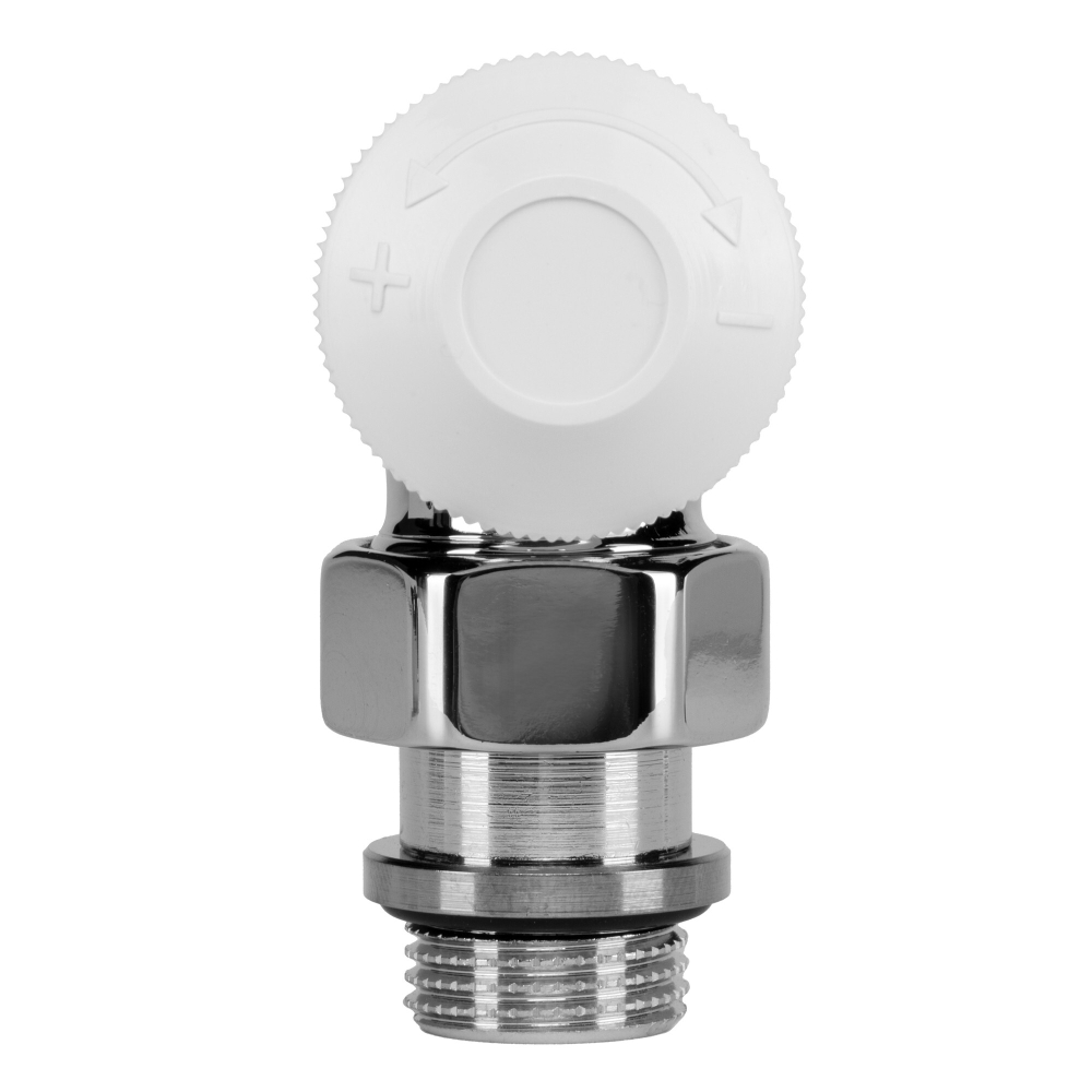 Набор термостатический для радиатора угловой Royal Thermo Design 1/2quot;М30х1,5 (Хром)