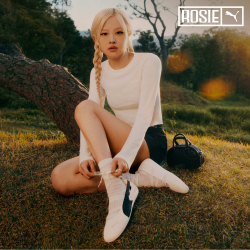 PUMA x ROSÉ Женские кроссовки-балетки Speedcat Ballet, белый