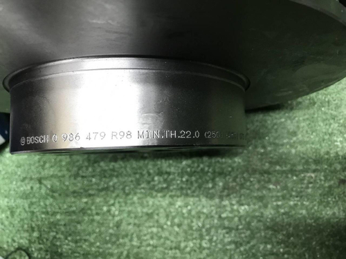 Диск тормозной Комплект Peugeot Boxer 3 (06-нв)