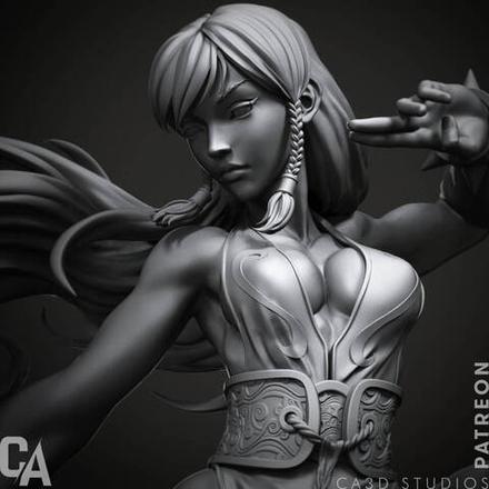 Чунь Ли Фигурка Chun-Li Street Fighter