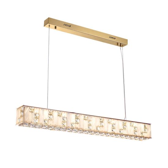 5072/50L HALL ODL24 615 золото/прозрачный/белый/металл/хрусталь/алебастр Подвес LED 35W 3700K CROSSA