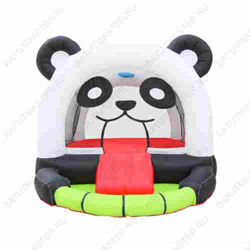 Батут для детей на дачу "Весёлая панда" 3,4*2,7*2,1 м