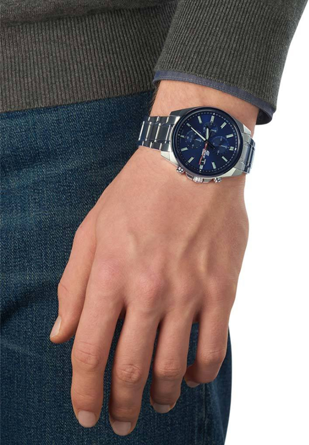 Японские наручные часы Casio Edifice EFV-610DB-2AVUEF