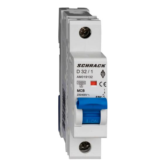 Автоматический выключатель Schrack Technik 1P D 32A 10kA Amparo AM019132--
