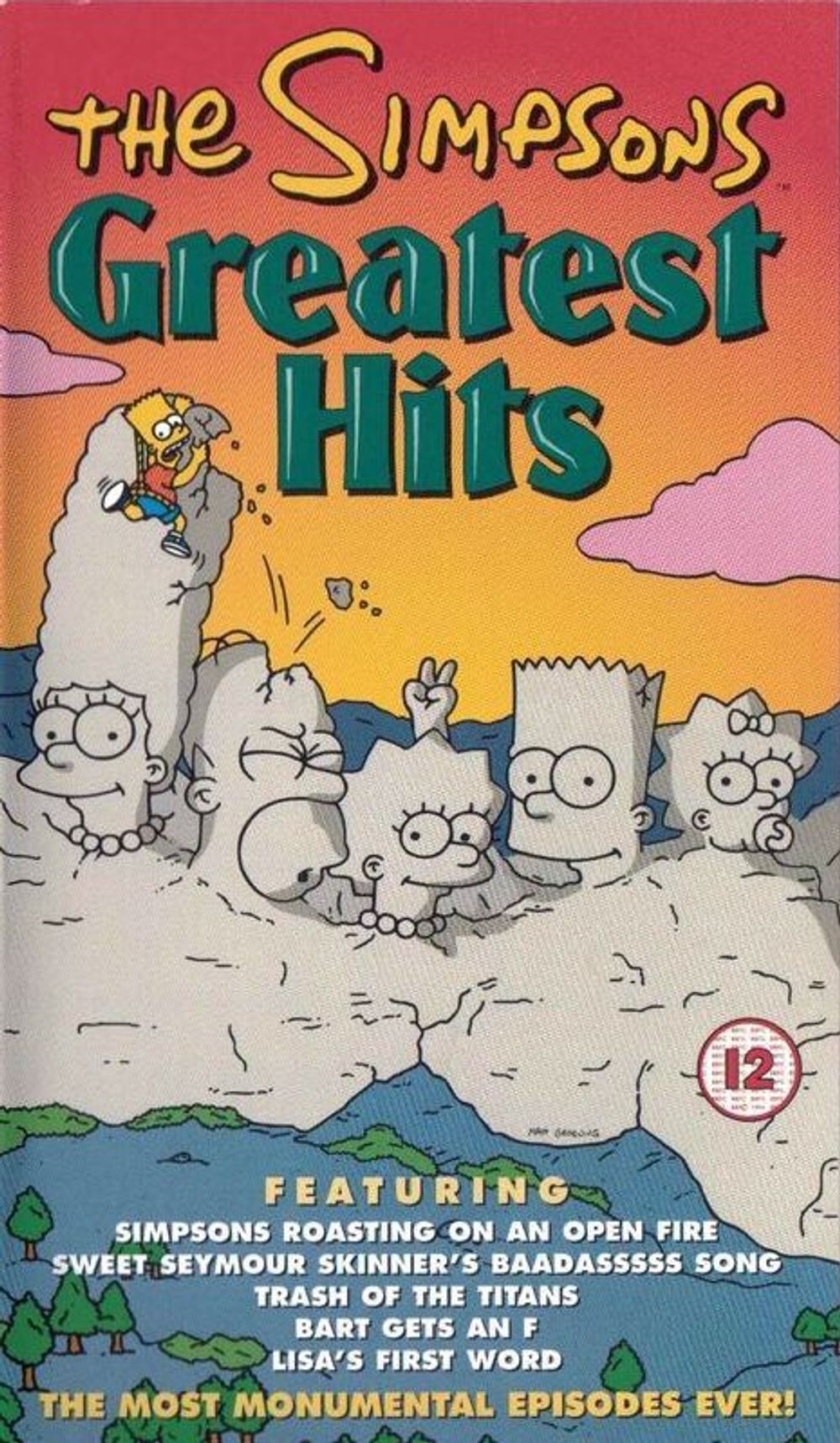 Кассета VHS The Simpsons Greatest Hits