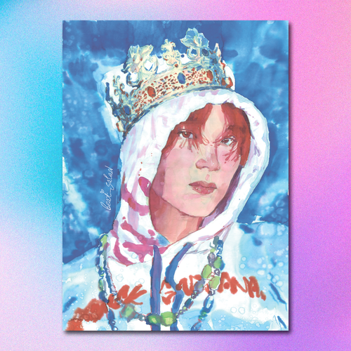 Арт принт / beat_salad / NCT / Хэчан #1