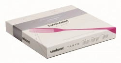 Sambonet Набор столовых приборов Taste PVD 24 предмета (6 персон) Черный