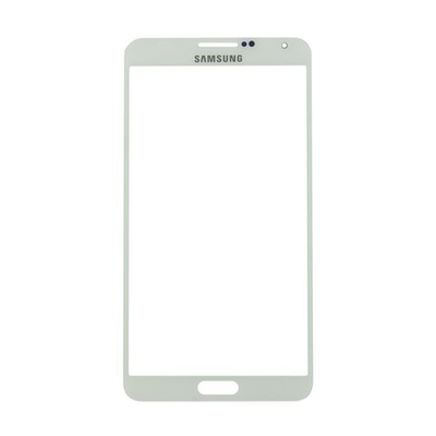 Стекло для Samsung GALAXY Note 4 (Белое/Черное)