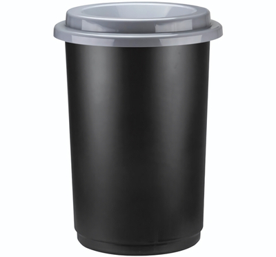 Контейнер для мусора ЭКО с крышкой - воронкой 50л М2468