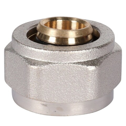 Фитинг компрессионный для труб PEX-AL-PEXb 20х2,0х3/4 ROMMER