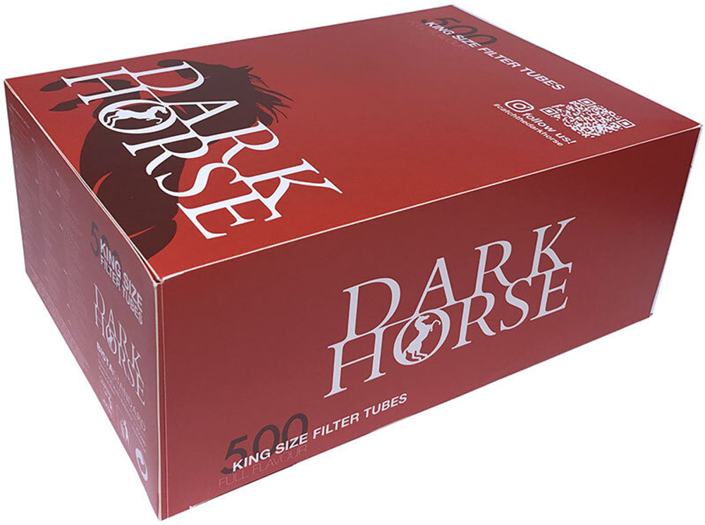 Гильзы для сигарет "Dark Horse" KS Filter 500шт. Товар уцененный