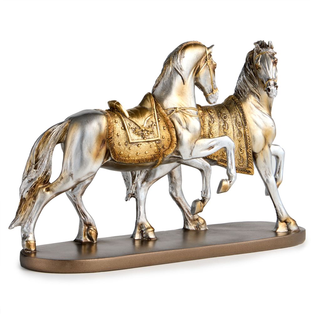 ФИГУРКА ДЕКОРАТИВНАЯ "ЛОШАДИ" 29*10*17,8 СМ